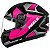 Capacete Peels Spike Lup Preto/Rosa - Imagem 2