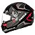 Capacete Peels Spike Lup Preto/Vermelho - Imagem 2