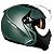 Capacete Peels Mirage Monocolor Verde Militar - Imagem 1