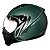 Capacete Peels Mirage Monocolor Verde Militar - Imagem 2