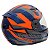 Capacete Gow Vallen Thorn Azul/Laranja - Imagem 3