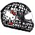 Capacete Peels Spike Hk Punk Preto - Imagem 1