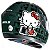 Capacete Peels Spike Hk Punk Verde - Imagem 4