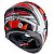 Capacete Peels Spike 2 1ST Preto/Vermelho - Imagem 4