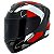 Capacete Axxis Segment Switch Preto/Vermelho - Imagem 2