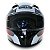 Capacete Helt Aero Preto/Vermelho/Cinza - Imagem 3