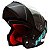 Capacete Helt New Hippo Sci-Fi PretoFosco-Verde Agua - Imagem 3