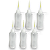 Kit 6 Tubo Almotolia Aplicador Para Líquidos 120ml Bico Reto - Imagem 1