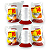 Kit 6 Linha Vera Cruz Fio 10 Para Pipa 500 Jardas Tex 85 - Imagem 2