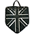 Mochila Para Pipas 1m x 80cm x 22cm Alça Ajustável Com Zíper: Reino Unido Preto - Imagem 1