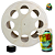 Kit Carretilha 14 Polegadas Linha 10 3000 Jardas Fita Dedo - Imagem 2