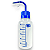 Kit 6 Pisseta Plástica Graduada 250ML Bico Curvo Com Tampa - Imagem 2