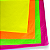 Folha de Seda Fluorescente 50x70cm Pacote 100UN Para Pipas - Imagem 1