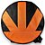 Mochila Bolsa Para Levar Carretilha De Pipa 16 Polegadas 44cm: LARANJA - Imagem 1