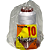 Kit 50 Raia Peixinho 30x30 Rabiola de 100M Linha de 500 Jds e Porta Linha Pequeno - Imagem 3