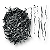 Kit 20 Raia Flechinha 34x34 Rabiola de 100M Linha de 500 Jds e Porta Linha Pequeno - Imagem 2
