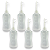 Kit 6 Tubo Almotolia Aplicador Para Líquidos 250ml Bico Reto - Imagem 1