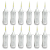 Kit 12 Tubo Almotolia Aplicador Para Líquidos 120ml Bico Reto - Imagem 1