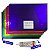 Kit 100 Papel Laminado Cores Mistas e Cola Extraforte B7000 Para Pipas - Imagem 2