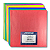 Folhas de Seda 40x40cm Riacho 100 Unidades Cores Lisas Mistas - Imagem 1