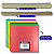 Kit Pipa Peixinho Raia Pequena 100 Folhas de Seda 35cm, Varetas Fibra 2.0 x 56,5cm 500gr e Bambu 50cm 100un - Imagem 2