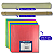 Kit Pipa Peixinho Mini Raia 100 Folhas de Seda 30cm, Varetas Fibra 1.6 x 49cm 500gr e Bambu 48cm 100un - Imagem 2