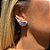 EAR CUFF PEDRAS AZUIS - Imagem 1