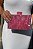 CLUTCH TRELIÇA COM ACRILICO ROSA - Imagem 2