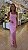 VESTIDO ALÇA FRANJA ROSA - Imagem 1