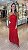VESTIDO AMARRAÇÃO FRENTE UNICA VERMELHO - Imagem 1