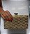 CLUTCH QUADRADA FECHO FLOR DOURADA - Imagem 1