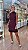 VESTIDO SEM MANGA FRANJA VINHO - Imagem 1