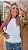 BLUSA TRICOT REGATA COM FRANJA OFF WHITE - Imagem 1