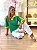 BLUSA BRASIL GOLA RENDADA VERDE - Imagem 3
