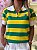 BLUSA BRASIL POLO LISTRADA - Imagem 1