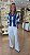 BLUSA TRICOT BRASIL AZUL GOLA PRETA - Imagem 1