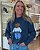BLUSA TRICOT URSO AZUL MARINHO - Imagem 1