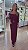 VESTIDO OMBRO A OMBRO CANELADO MARSALA - Imagem 1