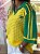 BLUSA BRASIL GOLA RENDADA AMARELA - Imagem 2