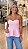 BLUSA TOMARA Q CAIA CORAÇÃO PEPLUM ROSA - Imagem 1