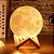 Luminária 3D Touch Lua Cheia Abajur LED – Decoração e Conforto em um Toque! 🌕✨ - Imagem 2
