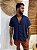 Camisa Viscose Azul Marinho Mar Noturno - Imagem 4
