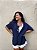 Camisa Viscose Azul Marinho Mar Noturno - Imagem 2
