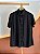 Camisa Linho Misto Preta - Imagem 1