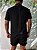 Camisa Linho Preta - Imagem 7