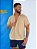Camisa Cambraia Ondas - Palha - Imagem 2