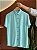 Camisa Linho Azul Piscina - Imagem 1