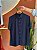 Camisa Linho Azul Marinho - Imagem 5