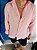 Camisa ML Linho Puro - Rosa - Imagem 11