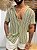 Camisa Crochê Resort - Verde - Imagem 11